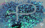 POW POW PAOLA holo Fx chunky glitter mix Fun Loose for Nail art Hair Face Body Tumblers Craft supply Resin supply Freshie Glitter