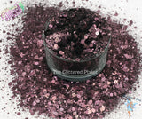 MOCHA MADNESS dark brown Glitter Mix Fun Loose Glitter for Nail art Hair Face Body Tumblers Craft supply Resin supply Freshie Glitter