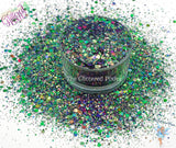 TRULY WISH To BE Color Shift holographic glitter Fun Loose Glitter for Nail art Hair Face Tumblers Craft supply Resin supply Freshie Glitter