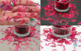 PINK HOLOGRAPHIC HANDCUFF shaped Glitter Super Fun Loose Glitter for Nail art Hair Face Body Tumblers Craft & Resin supply Freshie Glitter