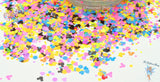 MICKEY 80’S STYLE - NEOn retro glitter mix Fun 80's Inspired cute glitter for Nail art Hair Face Tumblers Craft, Resin & freshie supply