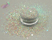 MERMAID SAND glitter mix- Majestic Mixes - *REAd DESCRIPTIOn FULLy* for acrylic & gel nails, slime, resin, tumblers, etc...