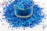 MOROCCAN MIRAGE Shifting chunky glitter mix super Fun Loose for Nail art Hair Face Body Tumblers Craft supply Resin supply Freshie Glitter