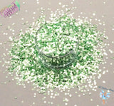 MINTY MELON color shifting 3mm star shaped Glitter Fun Loose Glitter 4 Nail art Hair Face Body Tumblers Craft & Resin supply Freshie Glitter
