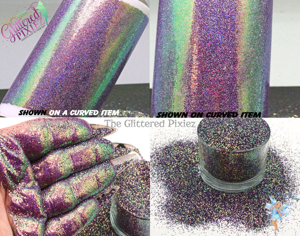 CESARE fine Color Shift holo glitter Sparkly Fun Loose Glitter 4 Nail art Hair Face Body Tumblers Craft supply Resin supply Freshie Glitter