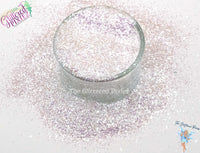 ICY RIVER .4mm Iridescent glitter Sparkly Fun Loose Glitter for Nail art Hair Face Body Tumbler Craft supply Resin supply Freshie Glitter