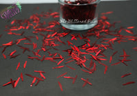 BLOOD RED KNIFE shape 9mm holographic Glitter HALLOWEEN GLITTER shape