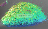 Alien Being- 1mm Glitter (Color Shifting)- OPTICAL ILLUSION COLLECTION