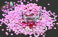 Romance 3mm heart glitter (Color Shifting)