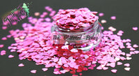 Romance 3mm heart glitter (Color Shifting)