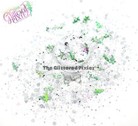 CUT YOUR OWN  - Holiday / Christmas glitter mix! - for acrylic & gel nails etc...