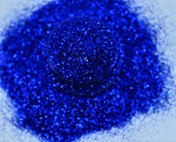 Pixie Dust (Fine Glitter powder): Color- Sapphire Sparks Glitter