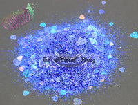 Universal Love  (with Iridescent hearts) glitter mix - Valentines Collection
