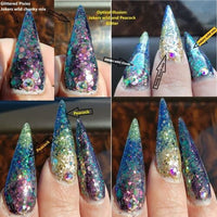 JOKERS WILD chunky glitter  -Optical Illusion: (Color Shifting glitter)