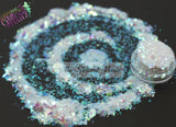 Crushed Spectrolite shard Glitter- Crushed Gems Collection
