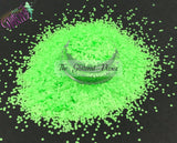 GRANNYLICIOUS - Matte Neon Green! (see note below!) 1mm hexagon