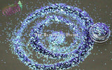 STORM CLOUD 1mm hex Glitter- Optical Illusion: (Color Shifting glitter)