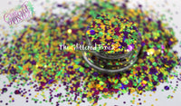 MARDI GRAS  holo fx Holographic glitter mix