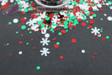 HOLLY JOLLY - Holiday / Christmas glitter mix!