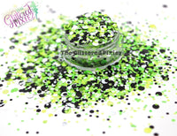 BEETLE JUICE glitter mix Fun 80's Inspired cute Loose Glitter for Nail art Hair Face Body Tumblers Craft supply Resin supply Freshie Glitter