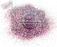 Optical Illusion: (Color Shifting glitter)  ACES HIGH .6mm Glitter.
