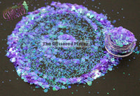 PERSEUS scale mix glitter - Mermaid / Dragon scales -