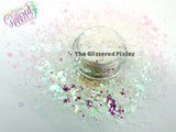 ANGELS BREATH Glitter Mix -Soft Sweet Fun Loose Glitter for Nail art Hair Face Body Tumblers Craft supply Resin supply Freshie Glitter