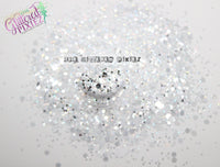 SNOW ANGEL glitter mix- Pixie Glitz Collection