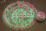 HELLO GORGEOUS  .8MM glitter - Aurora Australis collection-