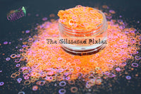 FUZZY NAVEL -Ring (hollow dot) glitter mix - Summer Fantasy collection-