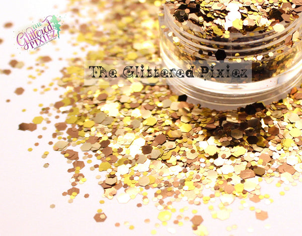 WELCOME To THE HIVE glitter mix - Heavy Metallics Collection
