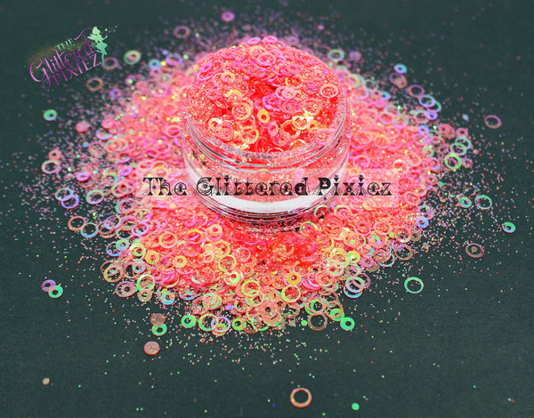 YOu GUAVA BELIEVE It -Ring (hollow dot) glitter mix!