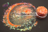 FUZZY NAVEL -Ring (hollow dot) glitter mix - Summer Fantasy collection-