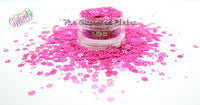 PRETTY LIL PETUNIA 4mm hollow flower glitter - Back To Nature Collection