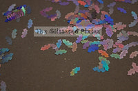 MIDNIGHT HOLLOW holographic BAT shape Glitter- Back to Nature Collection -