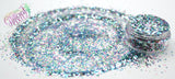 CONFETTI CAKE metallic glitter mix - Pixie Glitz Collection