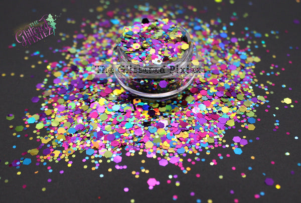 CARNIVAL Holo glitter mix - Majestic mixes Collection