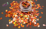 GOLDIE THE GOLDFISH 6mm fish shape glitter - Back To Nature Collection