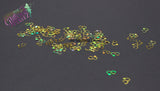 GOLD STETHOSCOPE shape holographic Glitter- Pixie Shapes-
