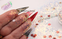 NEW FALLEN SNOW - Holiday / Christmas glitter mix!