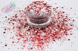 PEPPERMINT LANE  glitter mix - Holiday Collection -