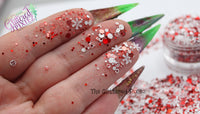 PEPPERMINT LANE  glitter mix - Holiday Collection -