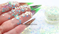GHOST LIGHTS Glow In The Dark Glitter mix - Fantasy Charade-