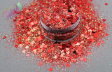 PASSIONATE INFERNO Valentines glitter mix