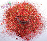 PASSIONATE INFERNO Valentines glitter mix