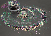 LONG SHOT color shift Shardz  Irregular glitter