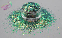 SIRENS SONG color shift Shardz  Irregular glitter