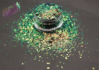 SIRENS SONG color shift Shardz  Irregular glitter