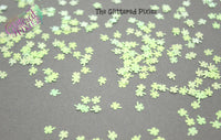AVOCADO OH 4 Leaf Clover shape glitter