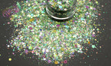 SPRINGTIME FOREST- spring glitter mix -